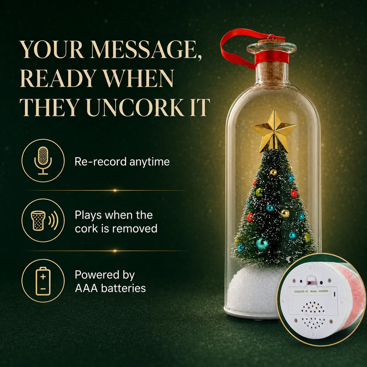 🎄Early Christmas Sale 69% OFF🎄 -  Record-a-Message Christmas Tree