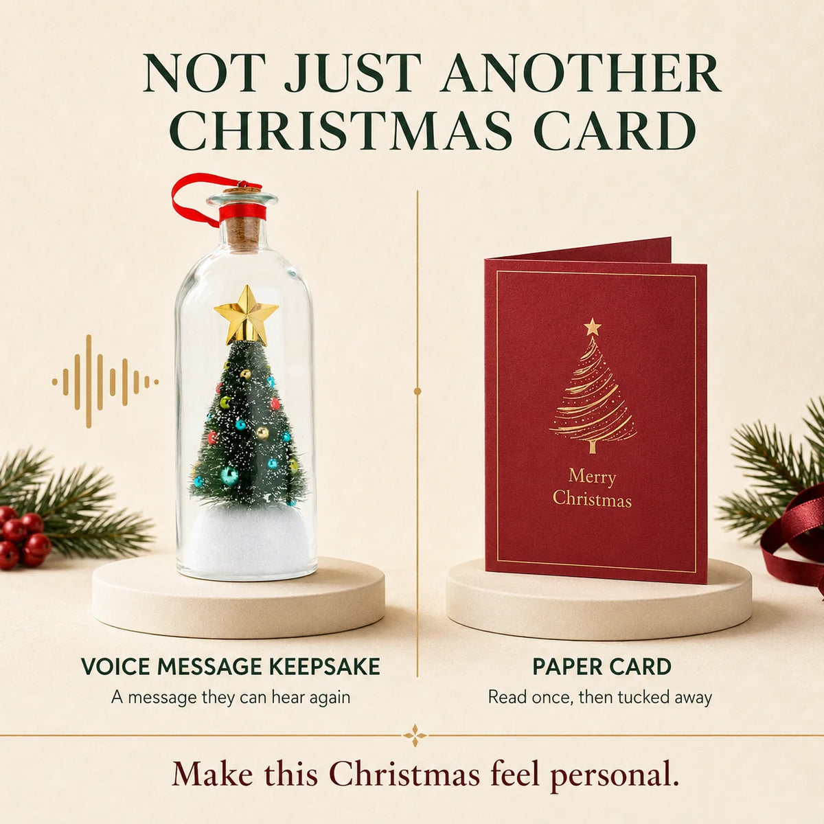 🎄Early Christmas Sale 69% OFF🎄 -  Record-a-Message Christmas Tree