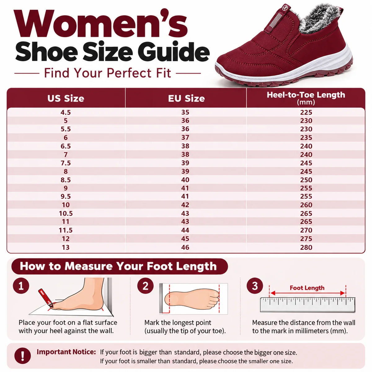 🔥55% OFF TODAY🔥 2026 New Arrival – Women’s Warm Fur-Lined Snow Boots | Lightweight Waterproof Slip-On Ankle Boots for Fall & Winter